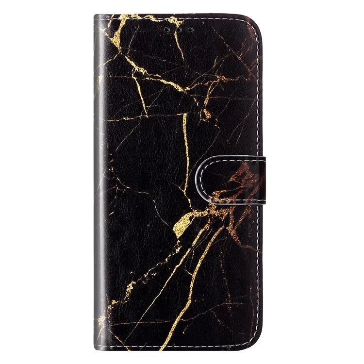 For Samsung Galaxy A55 5G Case Leather Card Slots Viewing Stand Phone Cover Pattern Printed