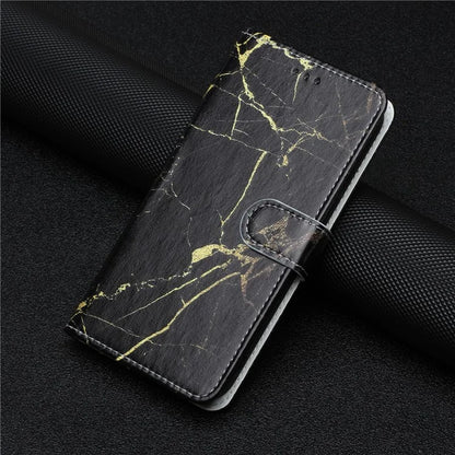 For Samsung Galaxy A55 5G Case Leather Card Slots Viewing Stand Phone Cover Pattern Printed