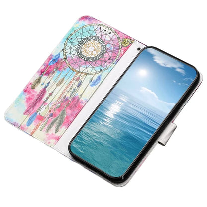 For Samsung Galaxy A55 5G Case Leather Card Slots Viewing Stand Phone Cover Pattern Printed