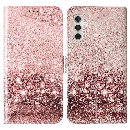 For Samsung Galaxy A55 5G Case Leather Card Slots Viewing Stand Phone Cover Pattern Printed