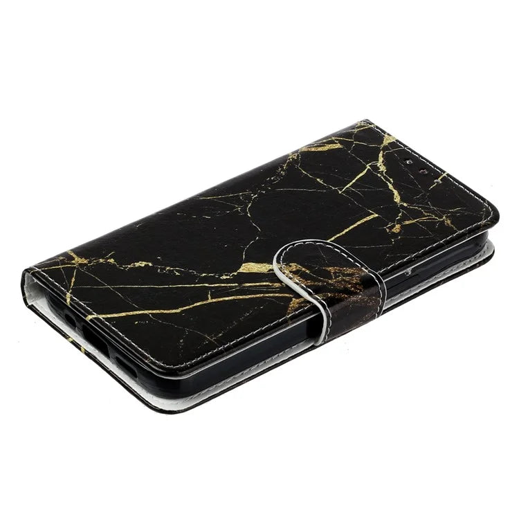 For Google Pixel 8a Case Leather Pattern Design Flip Wallet Phone Cover