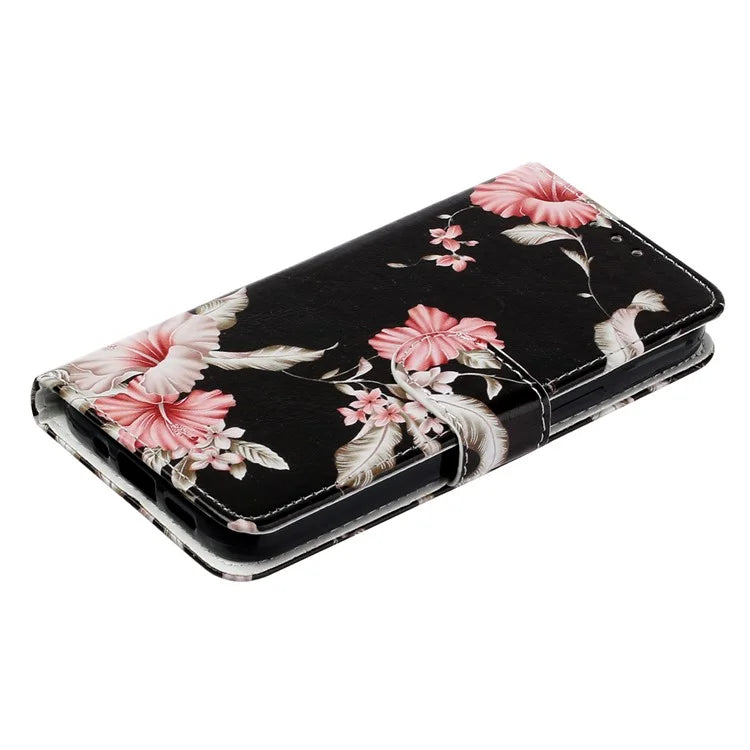 For Google Pixel 8a Case Leather Pattern Design Flip Wallet Phone Cover