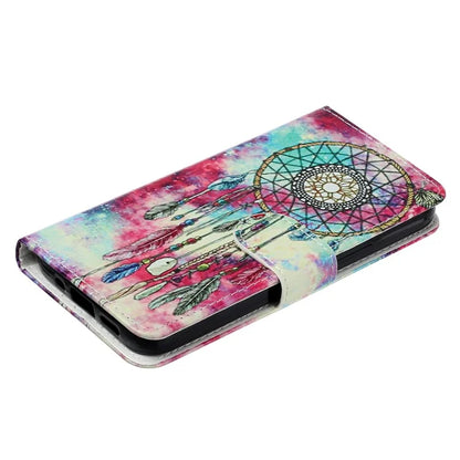 For Google Pixel 8a Case Leather Pattern Design Flip Wallet Phone Cover