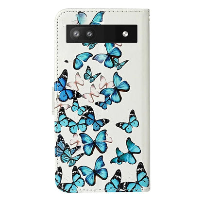 For Google Pixel 8a Case Leather Pattern Design Flip Wallet Phone Cover