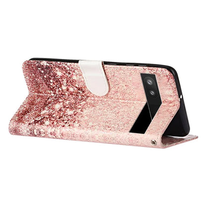 For Google Pixel 8a Case Leather Pattern Design Flip Wallet Phone Cover
