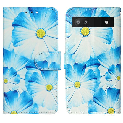 For Google Pixel 8a Case Leather Pattern Design Flip Wallet Phone Cover