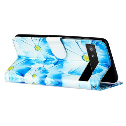 For Google Pixel 8a Case Leather Pattern Design Flip Wallet Phone Cover