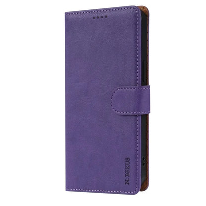 N.BEKUS CSJ-001 For iPhone 16 Pro Wallet Case PU Leather Cover with Stand