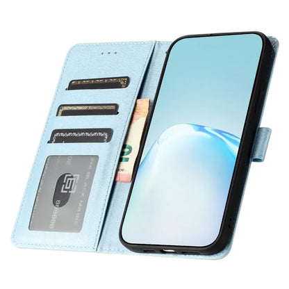 For Google Pixel 8a Case Flip Wallet Leather Silk Texture Phone Cover