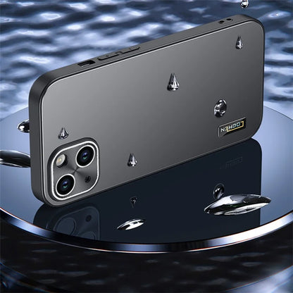 For iPhone 14 Case PC+TPU Shockproof Hybrid Phone Cover Camera Protection