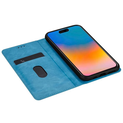 For iPhone 16 Pro Case Glittery Card Slot PU+TPU Phone Cover
