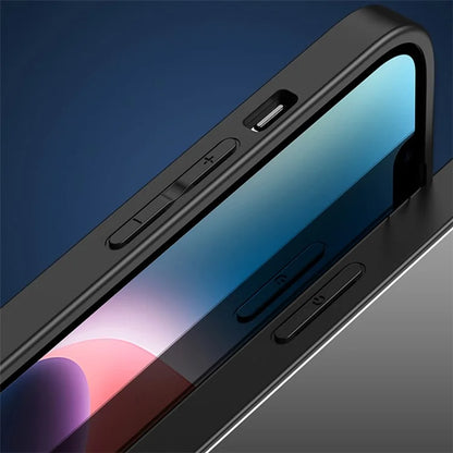 For iPhone 13 Pro Case TPU + PC Dual Layer Phone Cover Camera Protection