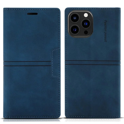 For iPhone 16 Pro Max Wallet Phone Case Magnetic Closing Leather Flip Cover