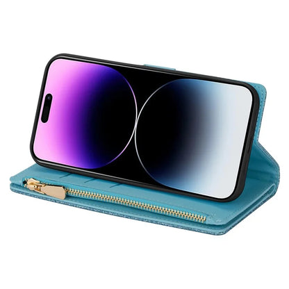 For iPhone 16 Pro Case Starry Sky Carving Leather Wallet Phone Cover