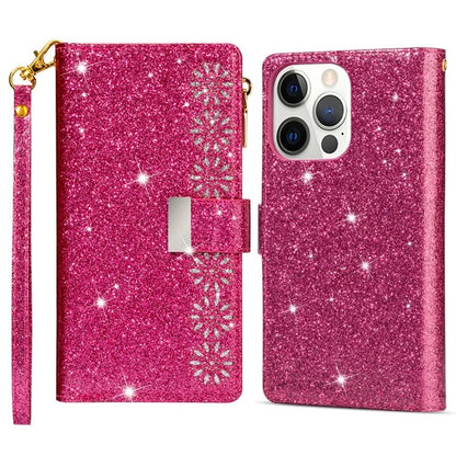 For iPhone 16 Pro Case Starry Sky Carving Leather Wallet Phone Cover
