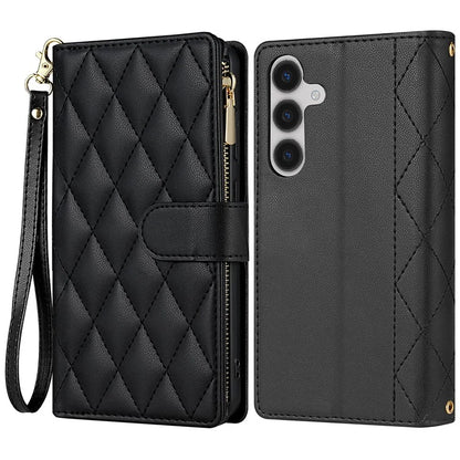 CSJ-P2 For Samsung Galaxy A25 5G (Global) (161.0 X 76.5 X 8.3mm) Case Leather Wallet Phone Cover