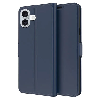 For iPhone 16 Case Card Holder PU Leather Full Protection Phone Cover