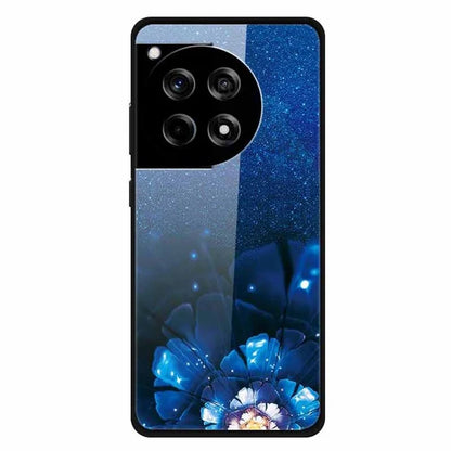 For OnePlus 12R 5G / Ace 3 5G Phone Case Pattern Printing Anti-Drop PC+Tempered Glass+TPU Cover