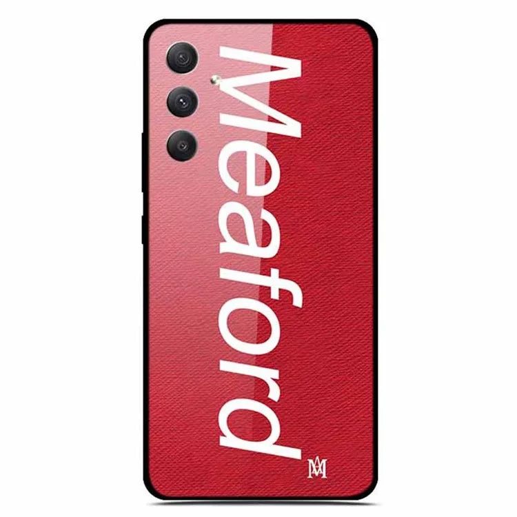 For Samsung Galaxy A35 5G Case Pattern Printing Tempered Glass Anti-Scratch Cell Phone Cover