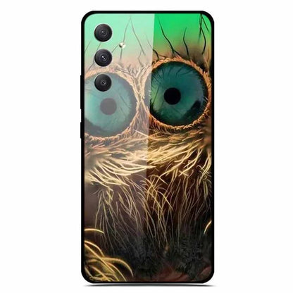 For Samsung Galaxy A35 5G Case Pattern Printing Tempered Glass Anti-Scratch Cell Phone Cover