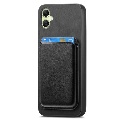 B2 For Samsung Galaxy A05 4G Cover Leather+TPU Phone Case with Magnetic Card Bag