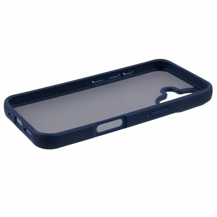 X-LEVEL For iPhone 16 Case Acrylic + TPU Rubberized Protective Phone Cover