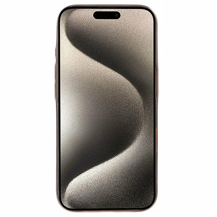 X-LEVEL For iPhone 16 Pro Case Electroplating Hard PC Clear Back Phone Cover