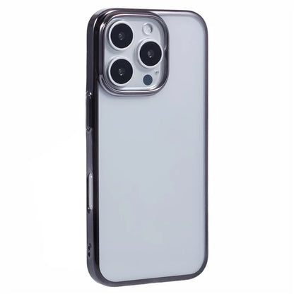 X-LEVEL For iPhone 16 Pro Case Electroplating Hard PC Clear Back Phone Cover