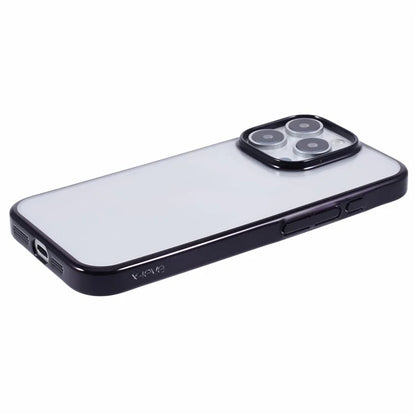 X-LEVEL For iPhone 16 Pro Case Electroplating Hard PC Clear Back Phone Cover