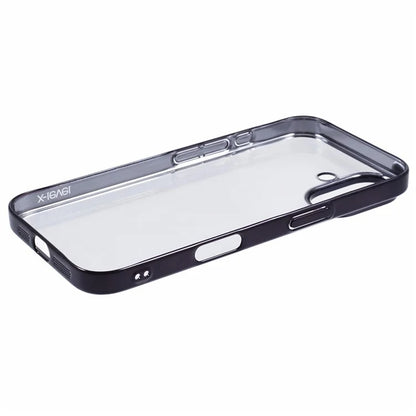 X-LEVEL For iPhone 16 Case Hard PC Transparent Shockproof Phone Cover