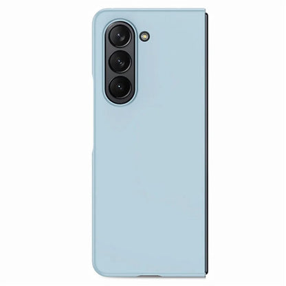 For Samsung Galaxy Z Fold6 5G Case Rubberized PC Phone Cover with Tempered Glass Film