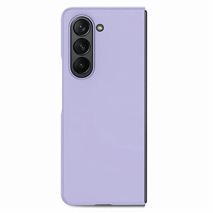 For Samsung Galaxy Z Fold6 5G Case Rubberized PC Phone Cover with Tempered Glass Film