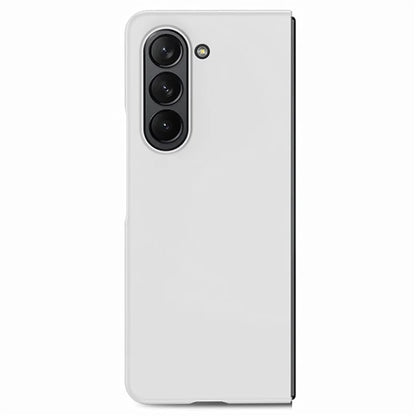 For Samsung Galaxy Z Fold6 5G Case Rubberized PC Phone Cover with Tempered Glass Film