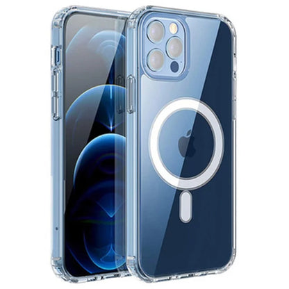 For iPhone 16 Pro Max Case Compatible with MagSafe TPU Clear Phone Cases