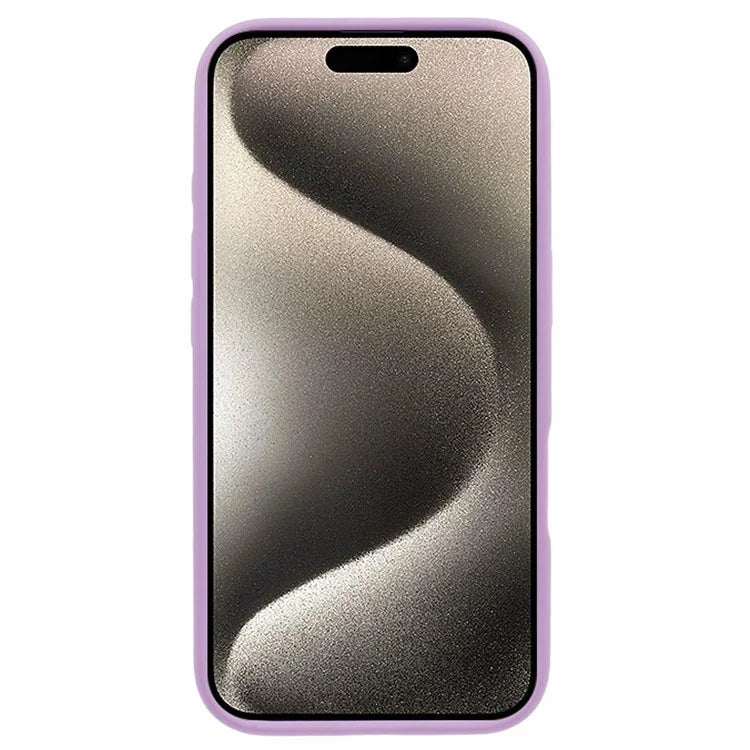 For iPhone 16 Plus Phone Case Ring Holder Kickstand PC+TPU Phone Cover