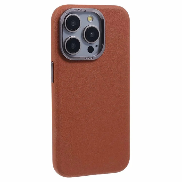 X-LEVEL For iPhone 15 Pro Max Case Anti-Scratch PU Leather + PC Mobile Phone Cover
