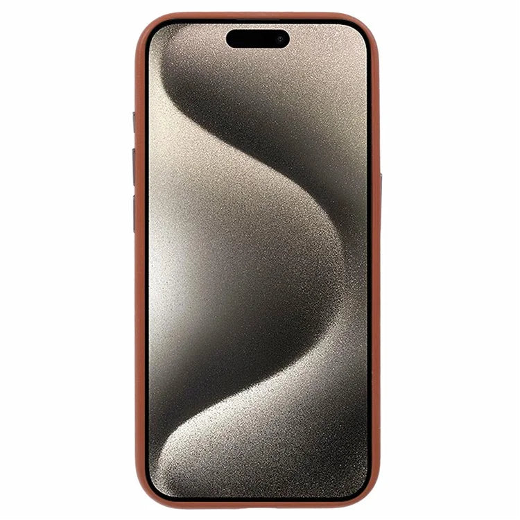 X-LEVEL For iPhone 15 Pro Max Case Anti-Scratch PU Leather + PC Mobile Phone Cover