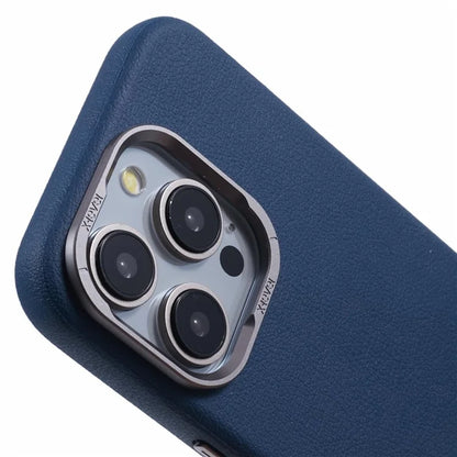 X-LEVEL For iPhone 15 Pro Max Case Anti-Scratch PU Leather + PC Mobile Phone Cover