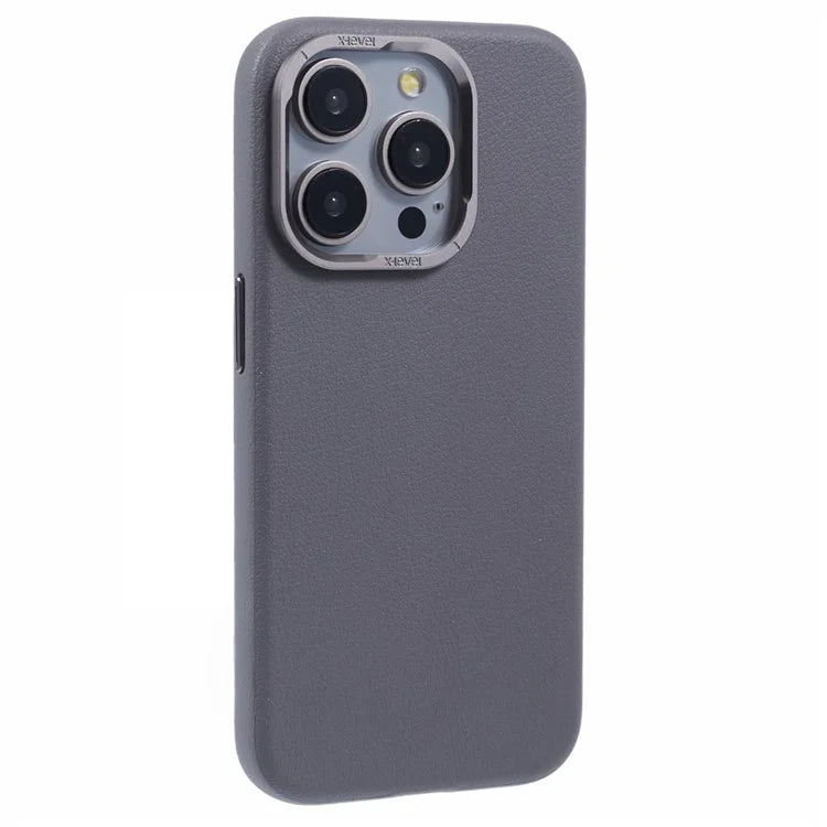 X-LEVEL For iPhone 15 Pro Max Case Anti-Scratch PU Leather + PC Mobile Phone Cover