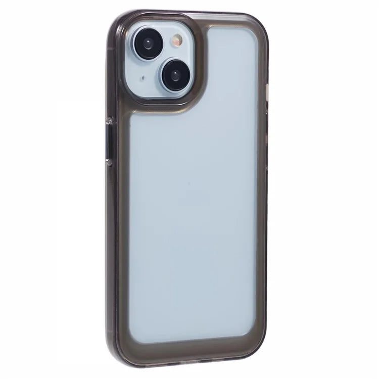 For iPhone 14 Case TPU + PC 2.0mm Thickness Anti-Shock Phone Cover