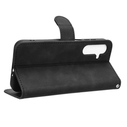 For Samsung Galaxy M35 5G Case Skin-Feel Leather Anti-Drop Wallet Flip Phone Cover