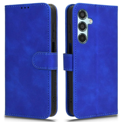 For Samsung Galaxy M35 5G Case Skin-Feel Leather Anti-Drop Wallet Flip Phone Cover