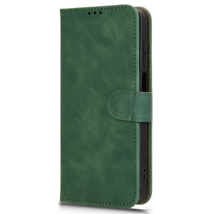 For Samsung Galaxy M35 5G Case Skin-Feel Leather Anti-Drop Wallet Flip Phone Cover