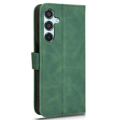 For Samsung Galaxy M35 5G Case Skin-Feel Leather Anti-Drop Wallet Flip Phone Cover
