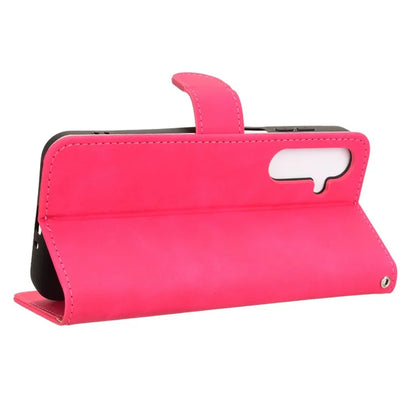 For Samsung Galaxy M35 5G Case Skin-Feel Leather Anti-Drop Wallet Flip Phone Cover