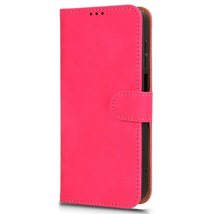 For Samsung Galaxy M35 5G Case Skin-Feel Leather Anti-Drop Wallet Flip Phone Cover