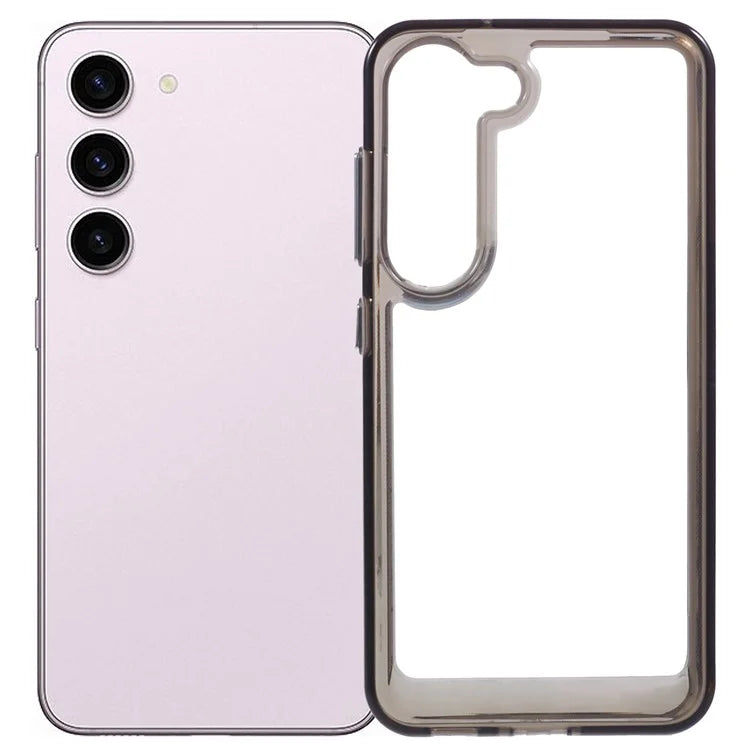 For Samsung Galaxy S23+ Cell Phone Case TPU+PC 2.0mm Anti-Scratch Cover