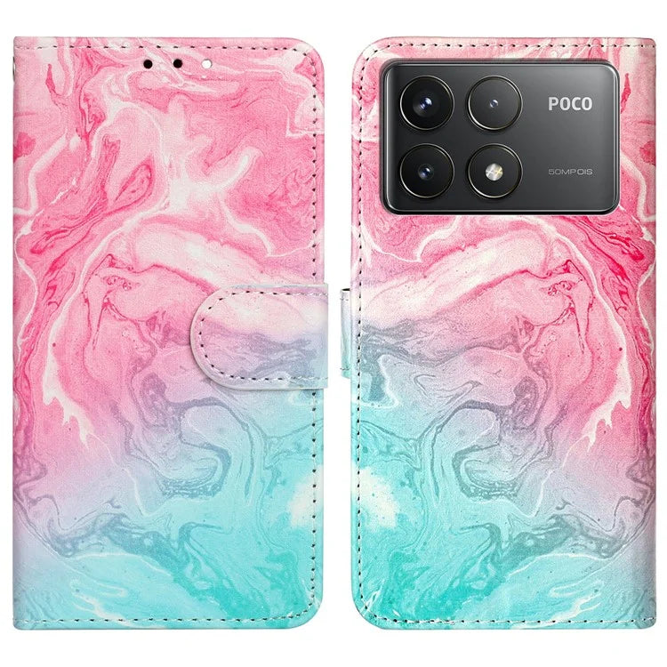 For Xiaomi Poco F6 Pro 5G / Redmi K70 5G / K70 Pro 5G Case Leather Flip Wallet Phone Cover