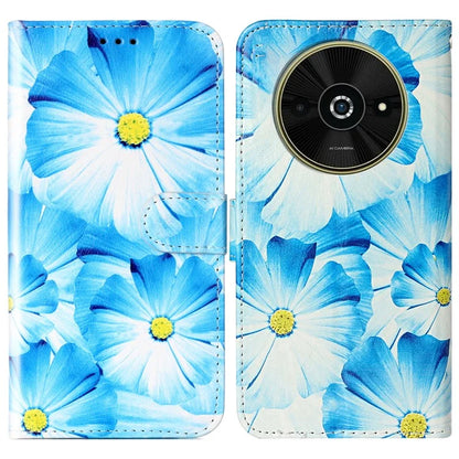 For Xiaomi Poco C61 4G / Redmi A3 4G Case Leather Pattern Design Flip Wallet Phone Cover