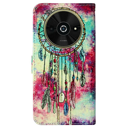 For Xiaomi Poco C61 4G / Redmi A3 4G Case Leather Pattern Design Flip Wallet Phone Cover